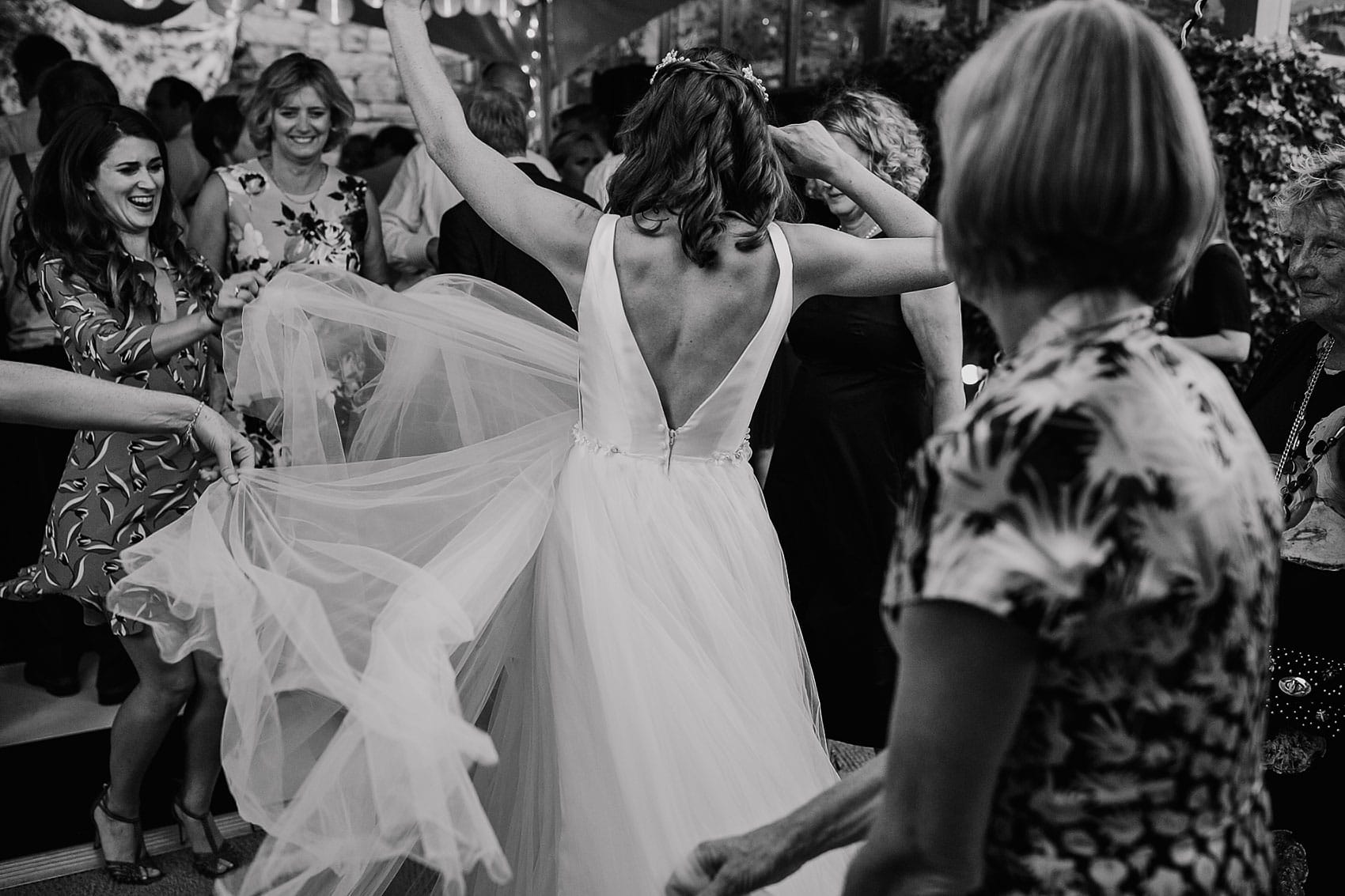 stretch marquee wedding dance-floor photography Yorkshire