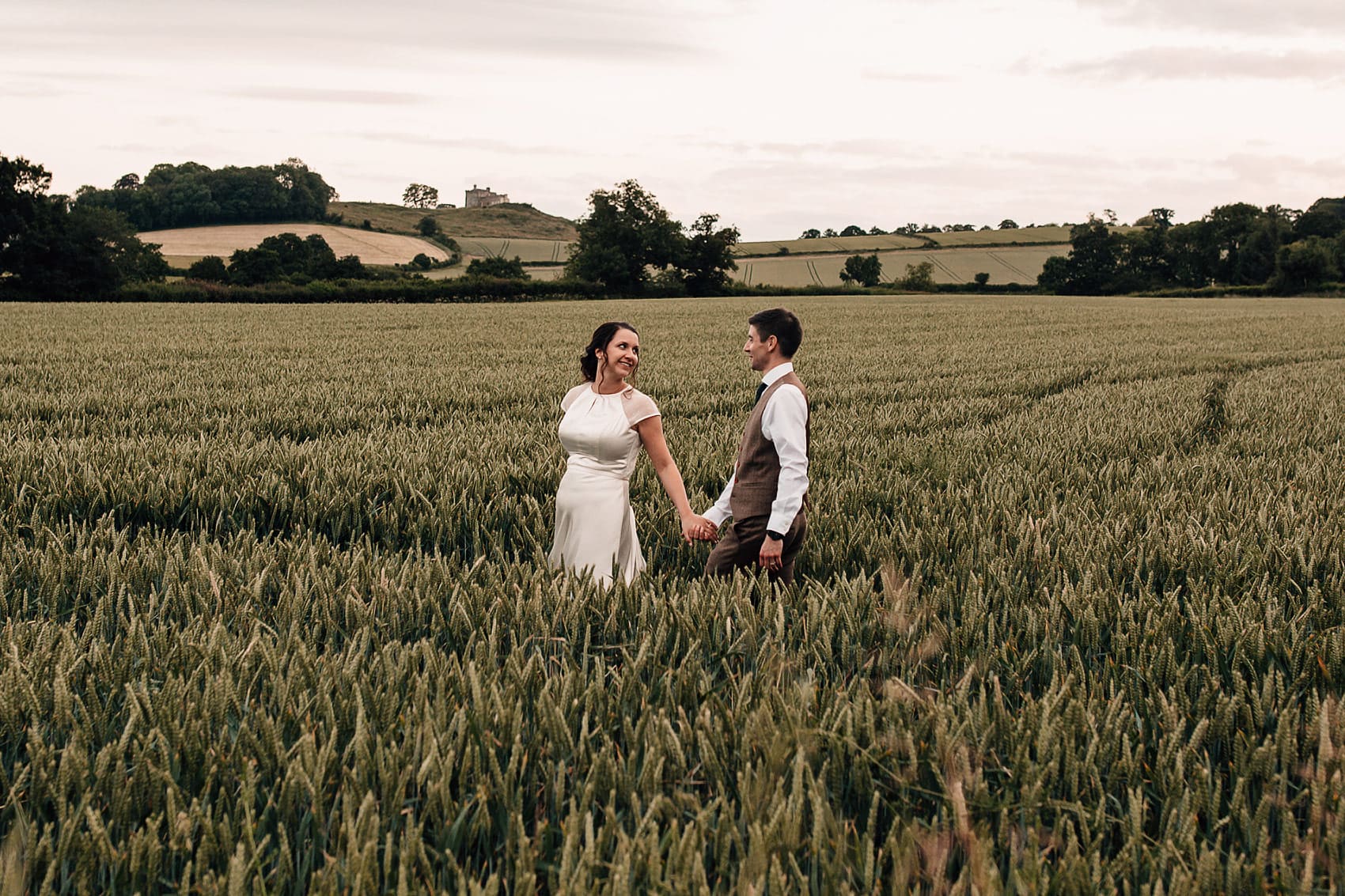 Yorkshire outdoor wedding photographer
