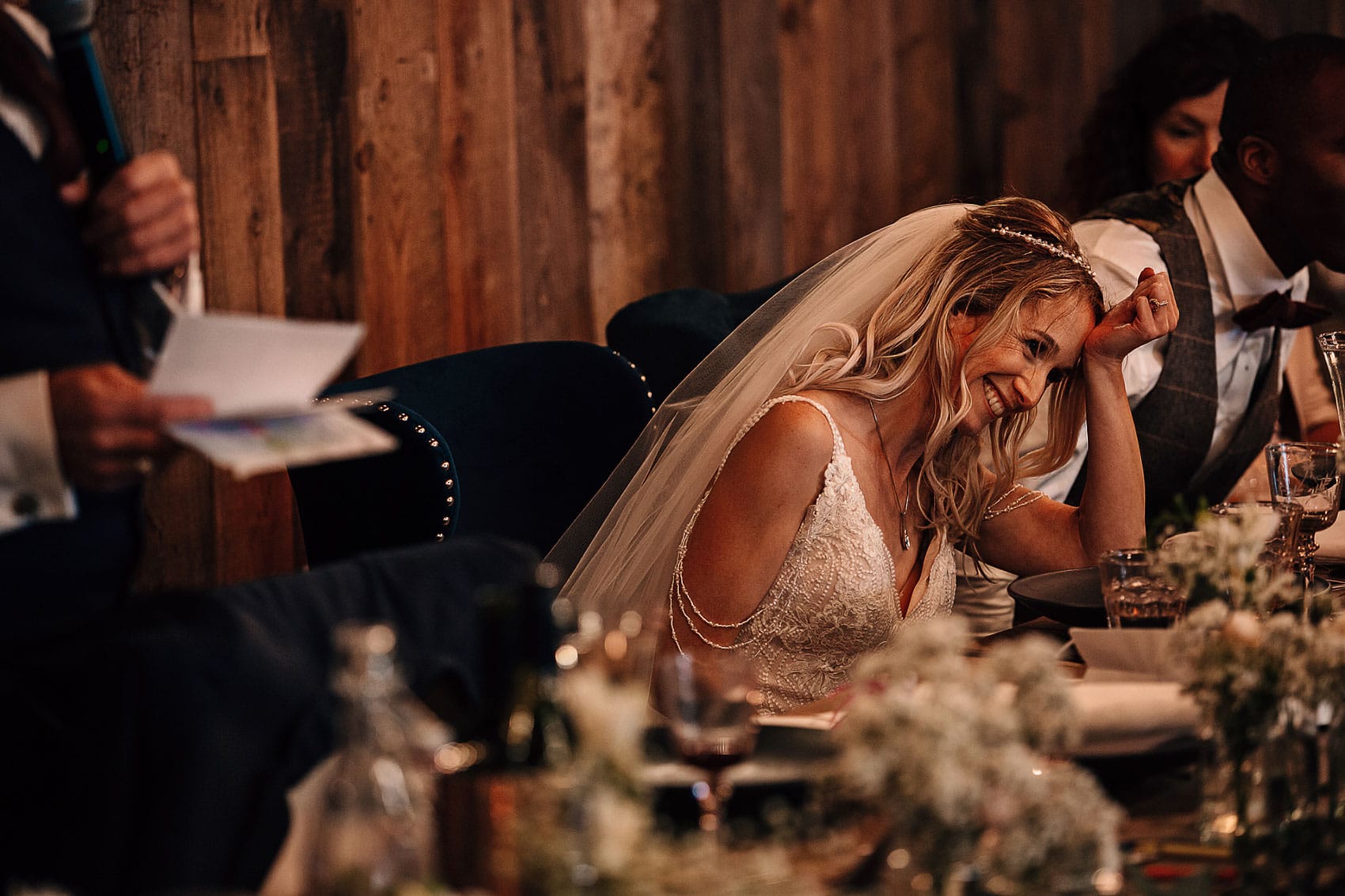 wooden wedding barn speeches photography