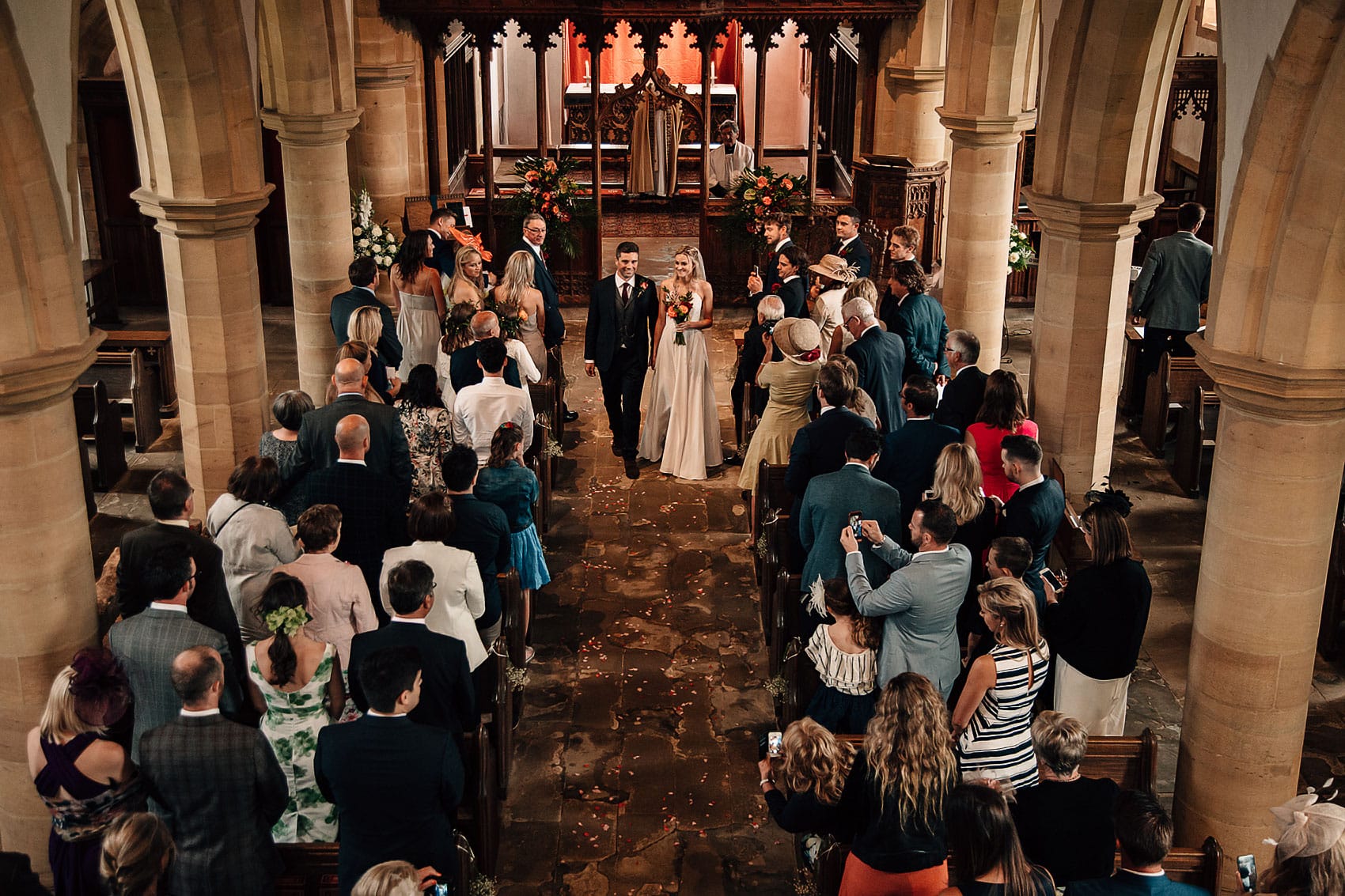 church wedding ceremony photography